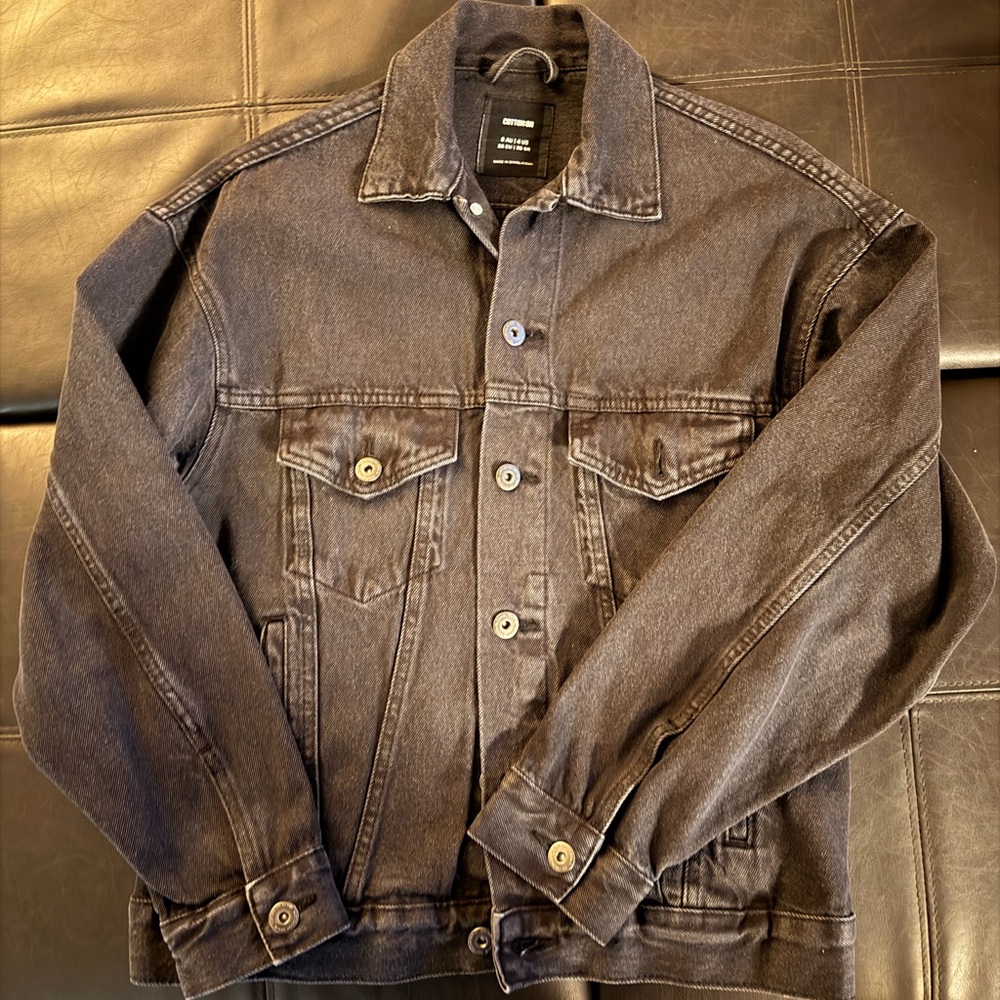 Cotton On Charcoal Denim Jacket
